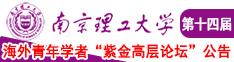 bbb操逼视频网站南京理工大学第十四届海外青年学者紫金论坛诚邀海内外英才！